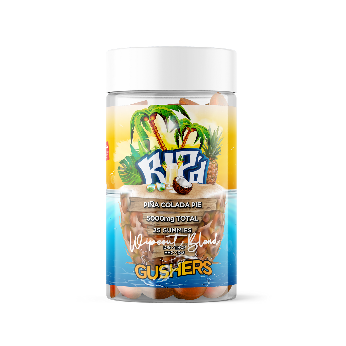 RIP’D Gushers Wipeout Blend Nano Gummies I 5000MG