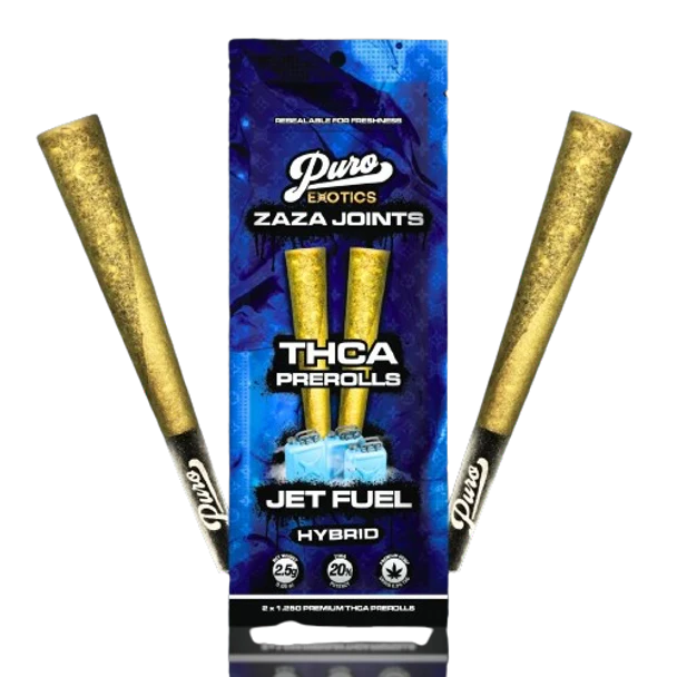 Puro Exotics Zaza Joints THCA Pre-Rolls 2ct