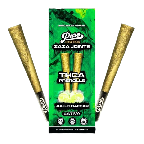 Puro Exotics Zaza Joints THCA Pre-Rolls 2ct
