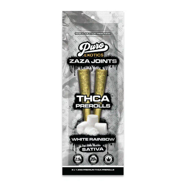 Puro Exotics Zaza Joints THCA Pre-Rolls 2ct