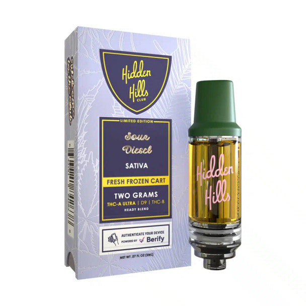 Hidden Hills 2G Heady Blend Cartridge 2ml
