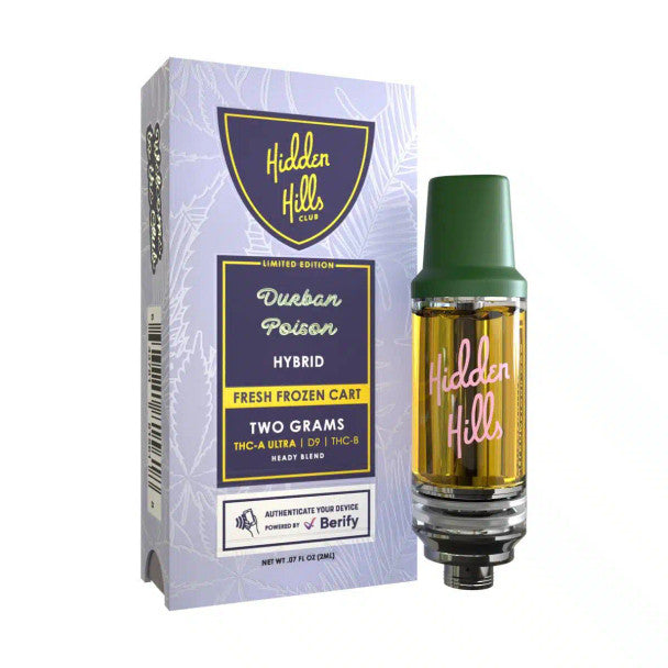 Hidden Hills 2G Heady Blend Cartridge 2ml