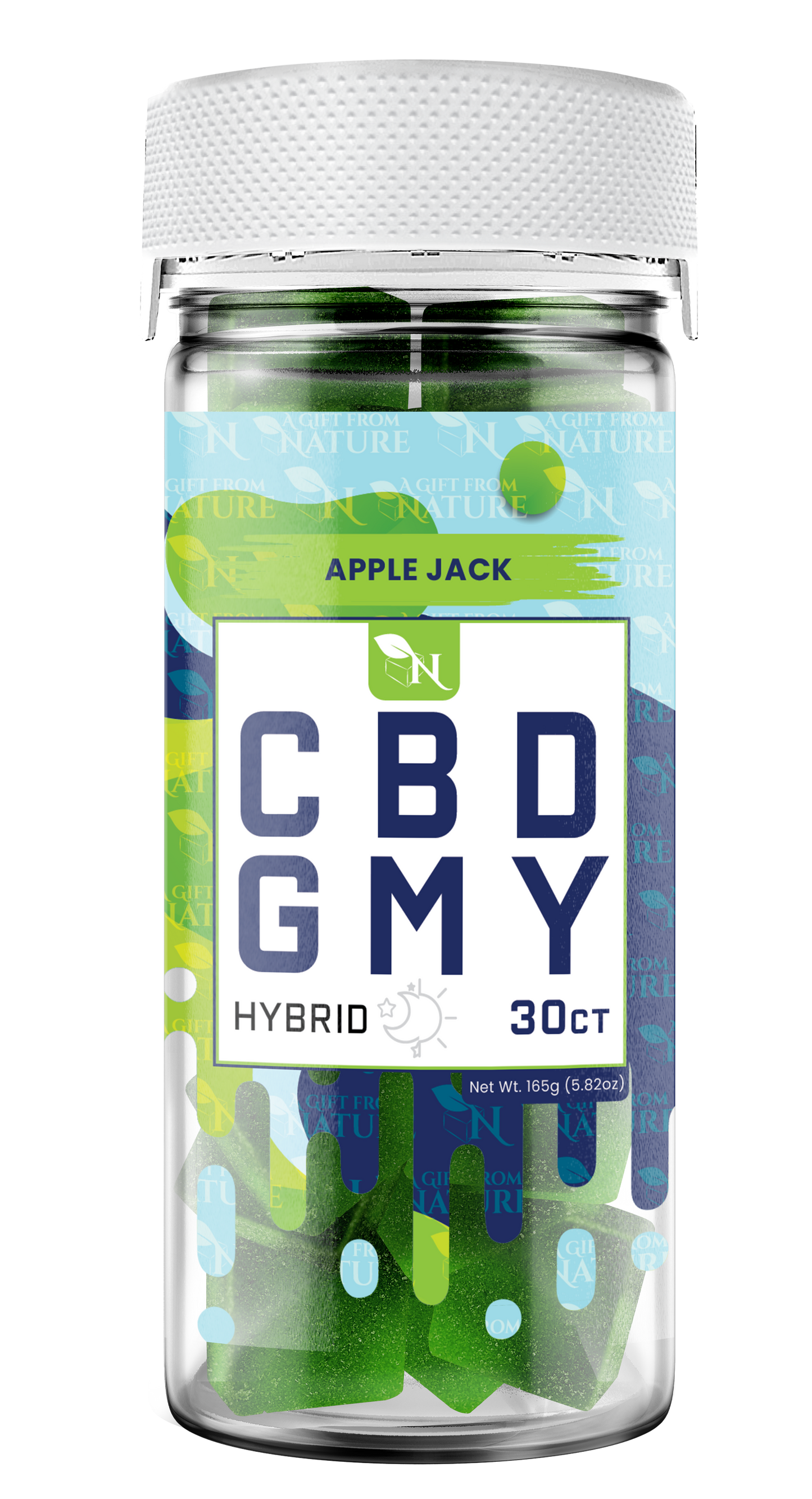 AGFN CBD GMY CBD Gummies I 1500MG/30ct/Jar