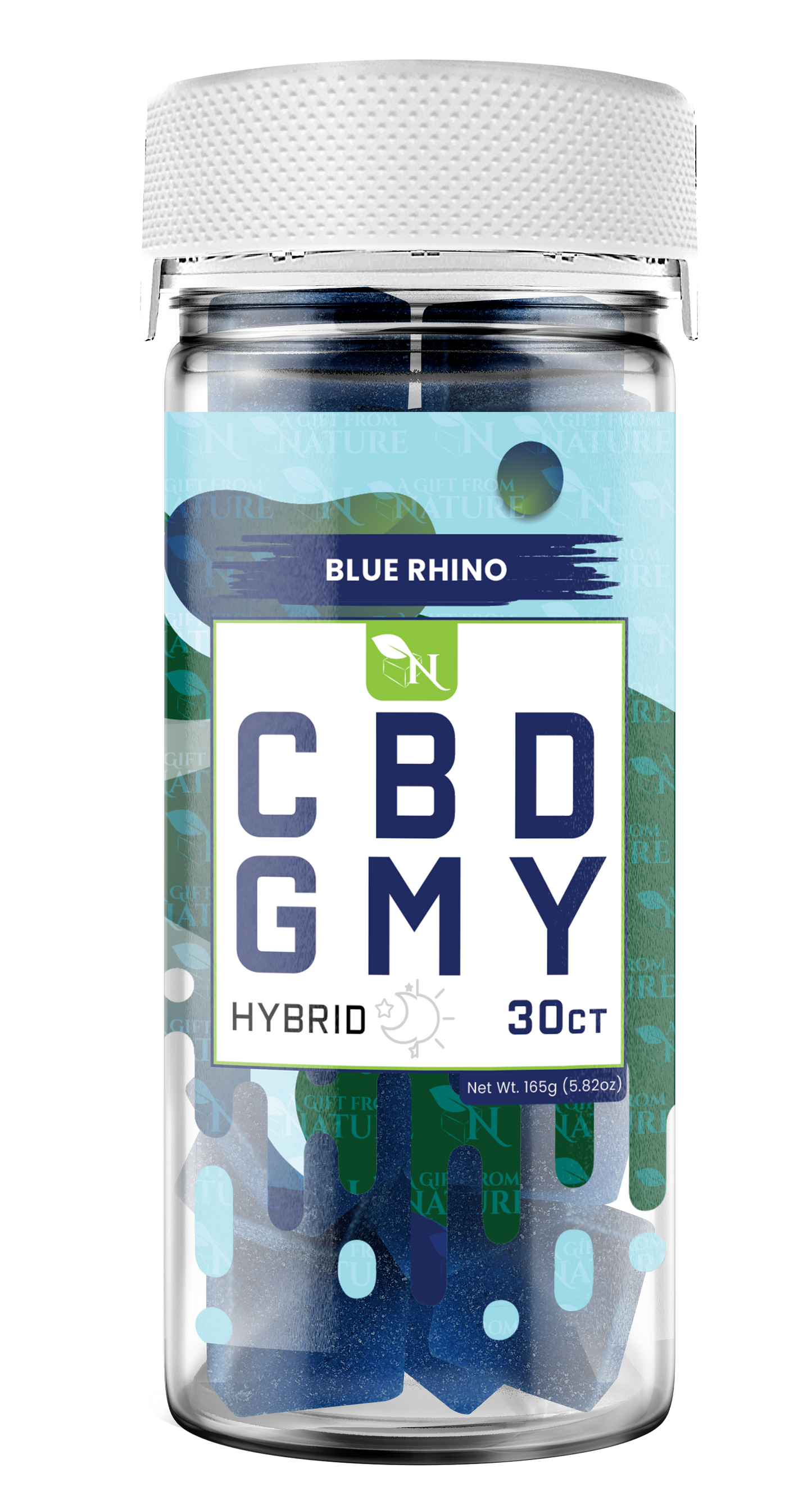 AGFN CBD GMY CBD Gummies I 1500MG/30ct/Jar