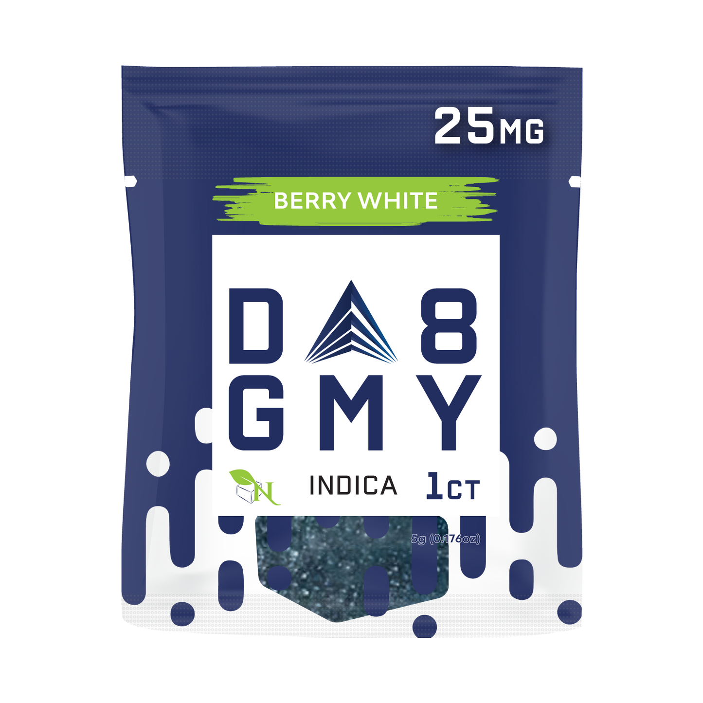 AGFN D8 GMY Delta-8 THC Single Serve Gummies I 1ct