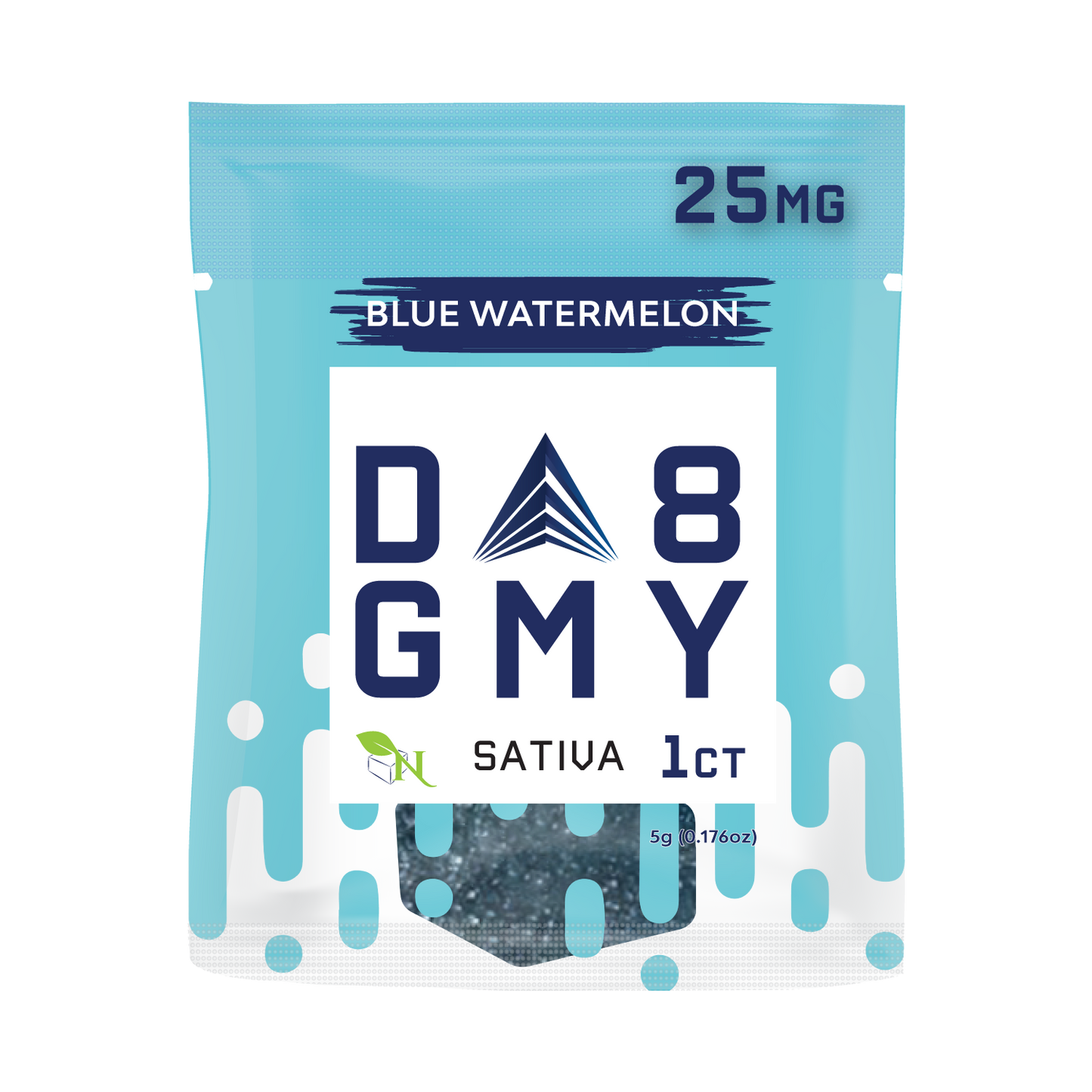 AGFN D8 GMY Delta-8 THC Single Serve Gummies I 1ct