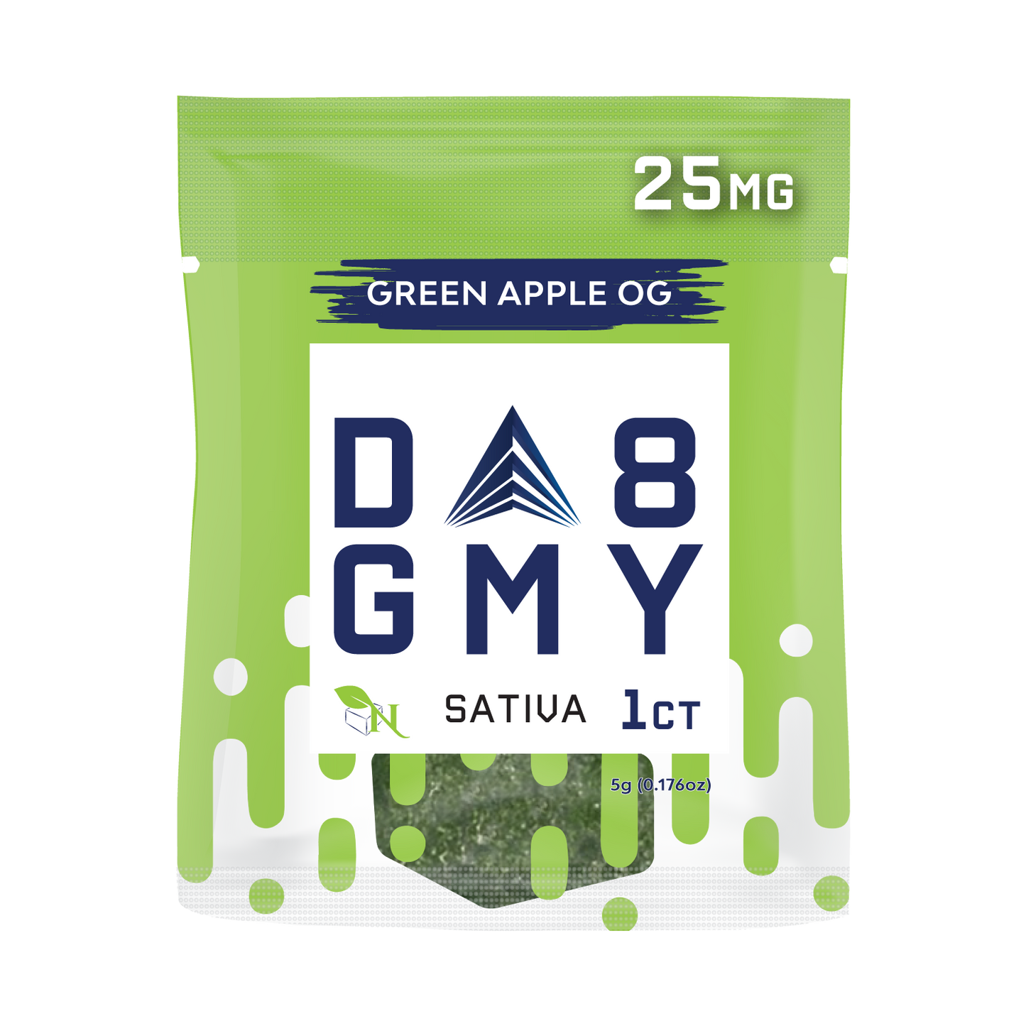 AGFN D8 GMY Delta-8 THC Single Serve Gummies I 1ct