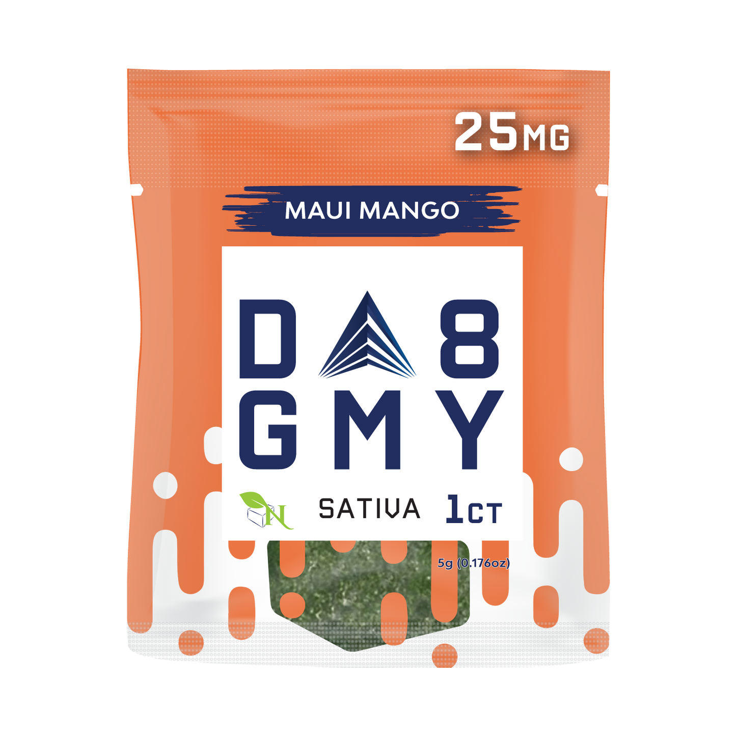 AGFN D8 GMY Delta-8 THC Single Serve Gummies I 1ct