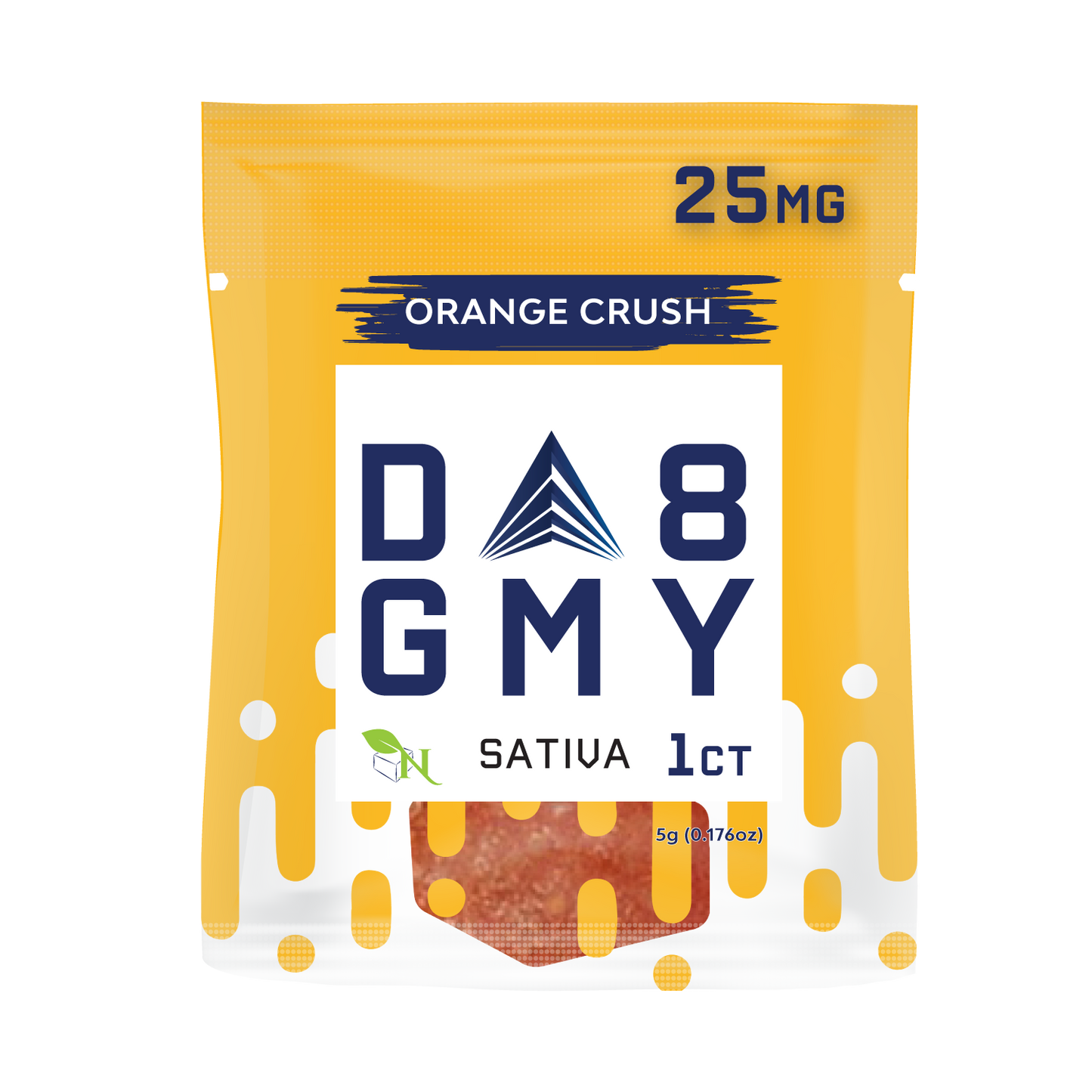 AGFN D8 GMY Delta-8 THC Single Serve Gummies I 1ct