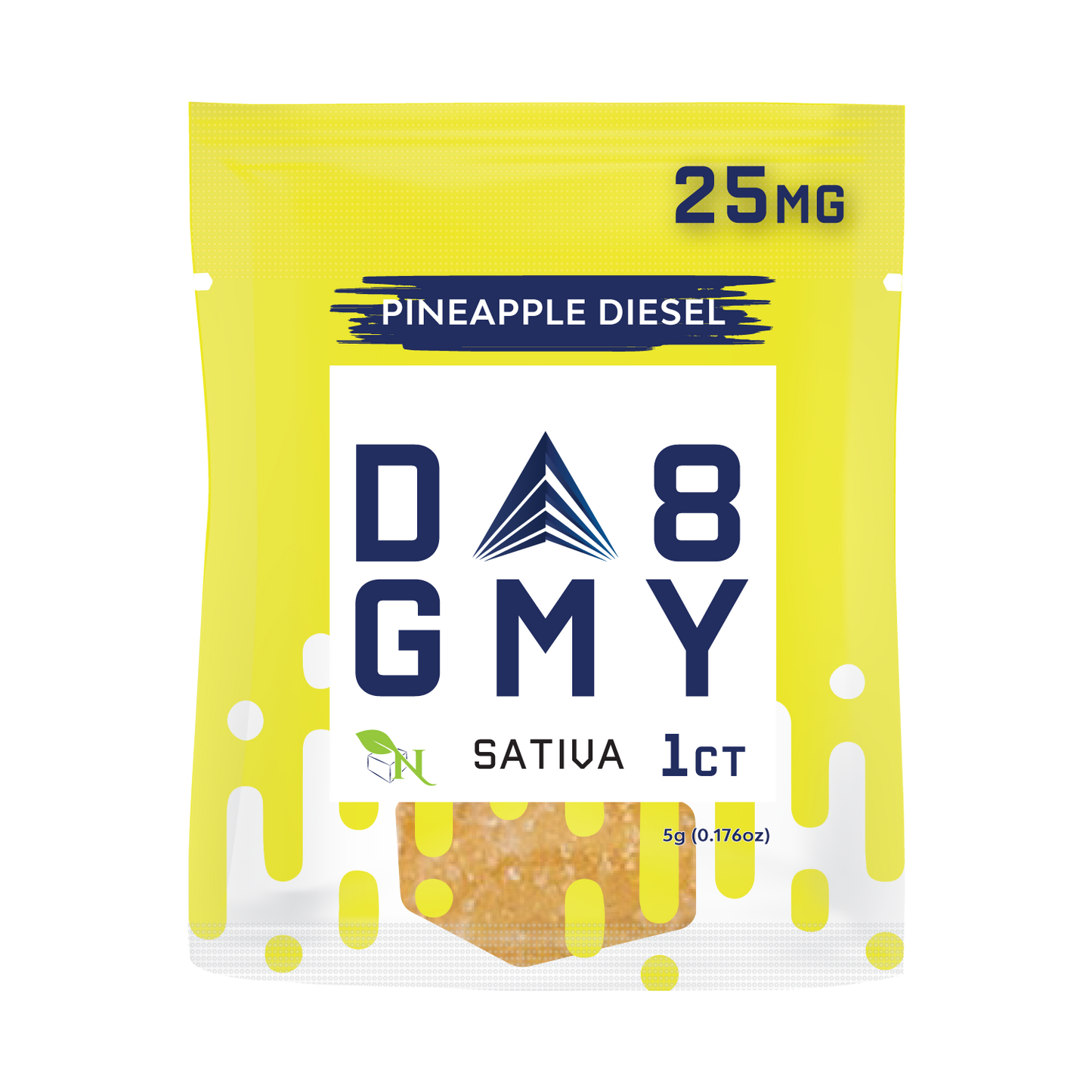 AGFN D8 GMY Delta-8 THC Single Serve Gummies I 1ct