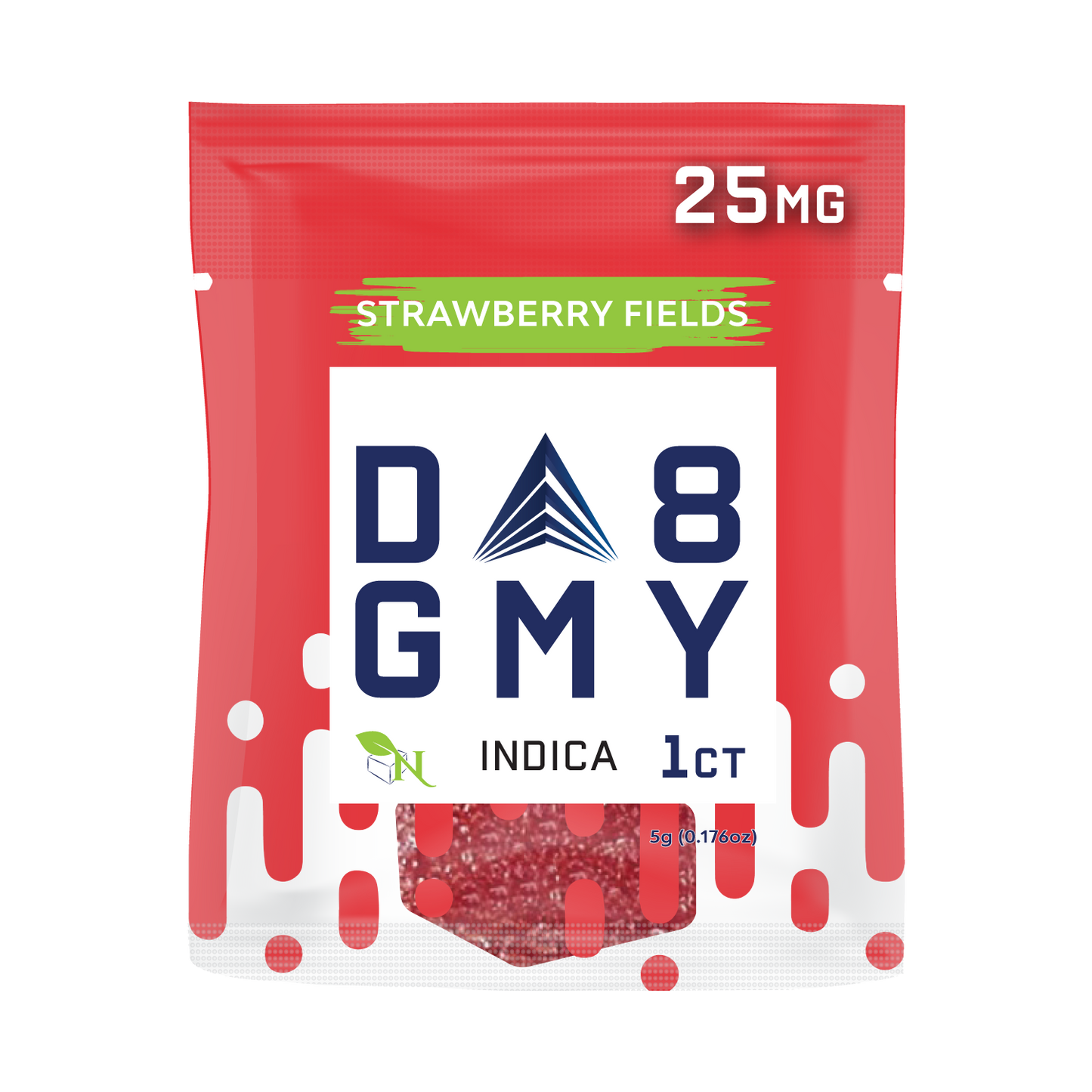 AGFN D8 GMY Delta-8 THC Single Serve Gummies I 1ct
