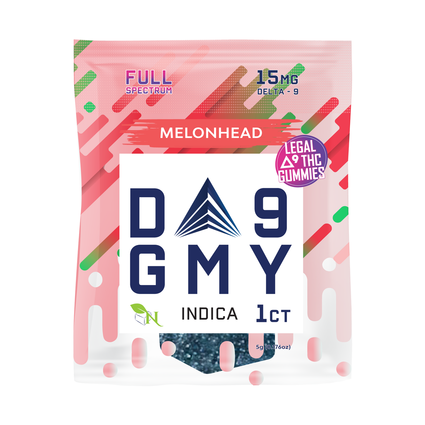 AGFN DELTA 9 THC GUMMIES Single Serve I 1ct