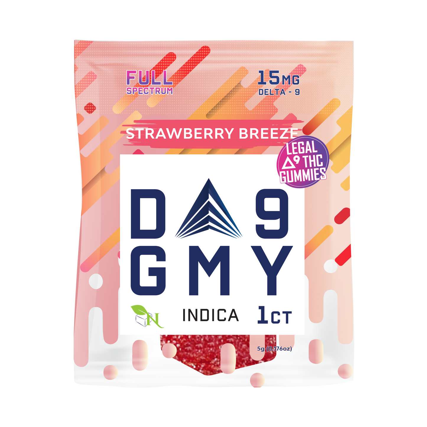 AGFN DELTA 9 THC GUMMIES Single Serve I 1ct