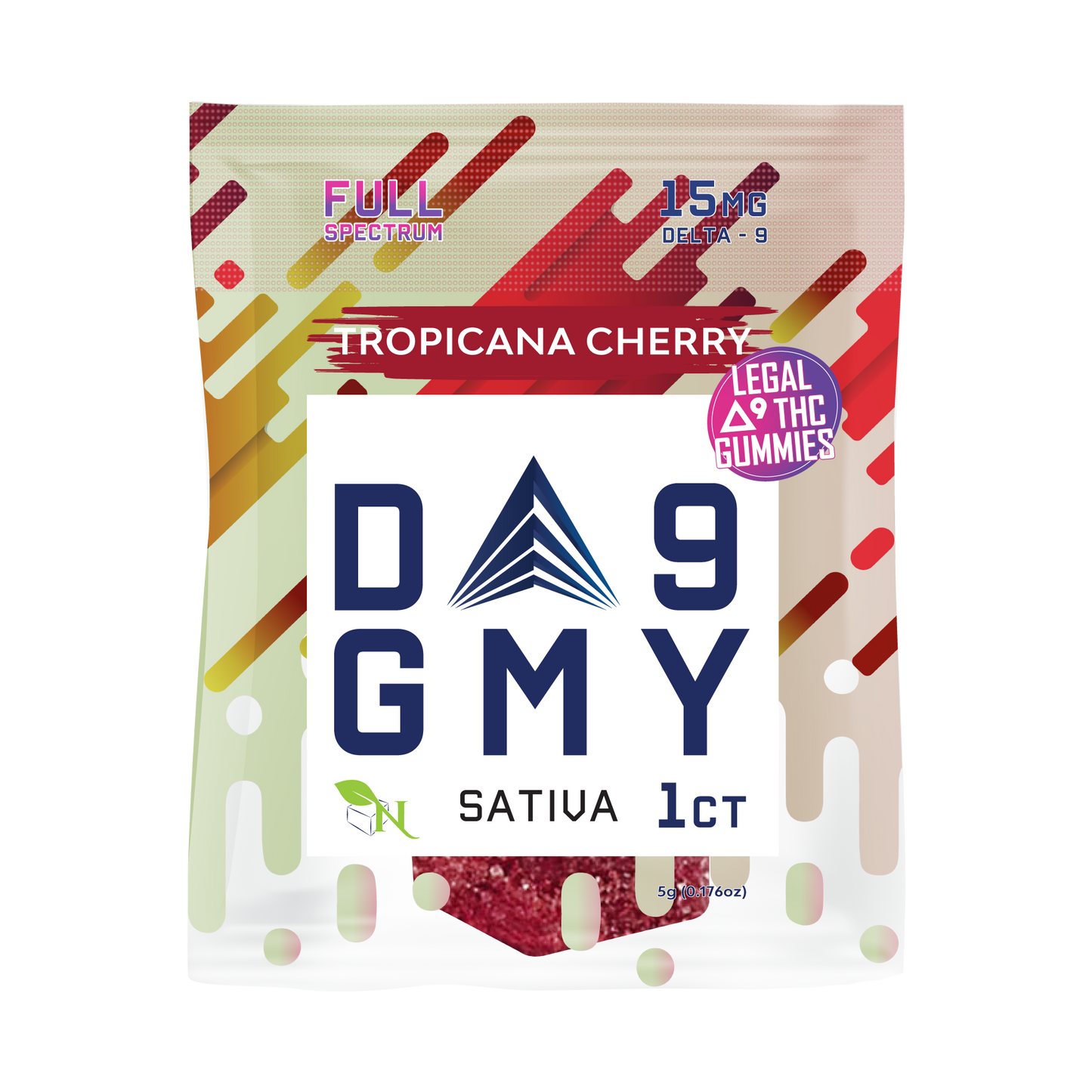 AGFN DELTA 9 THC GUMMIES Single Serve I 1ct