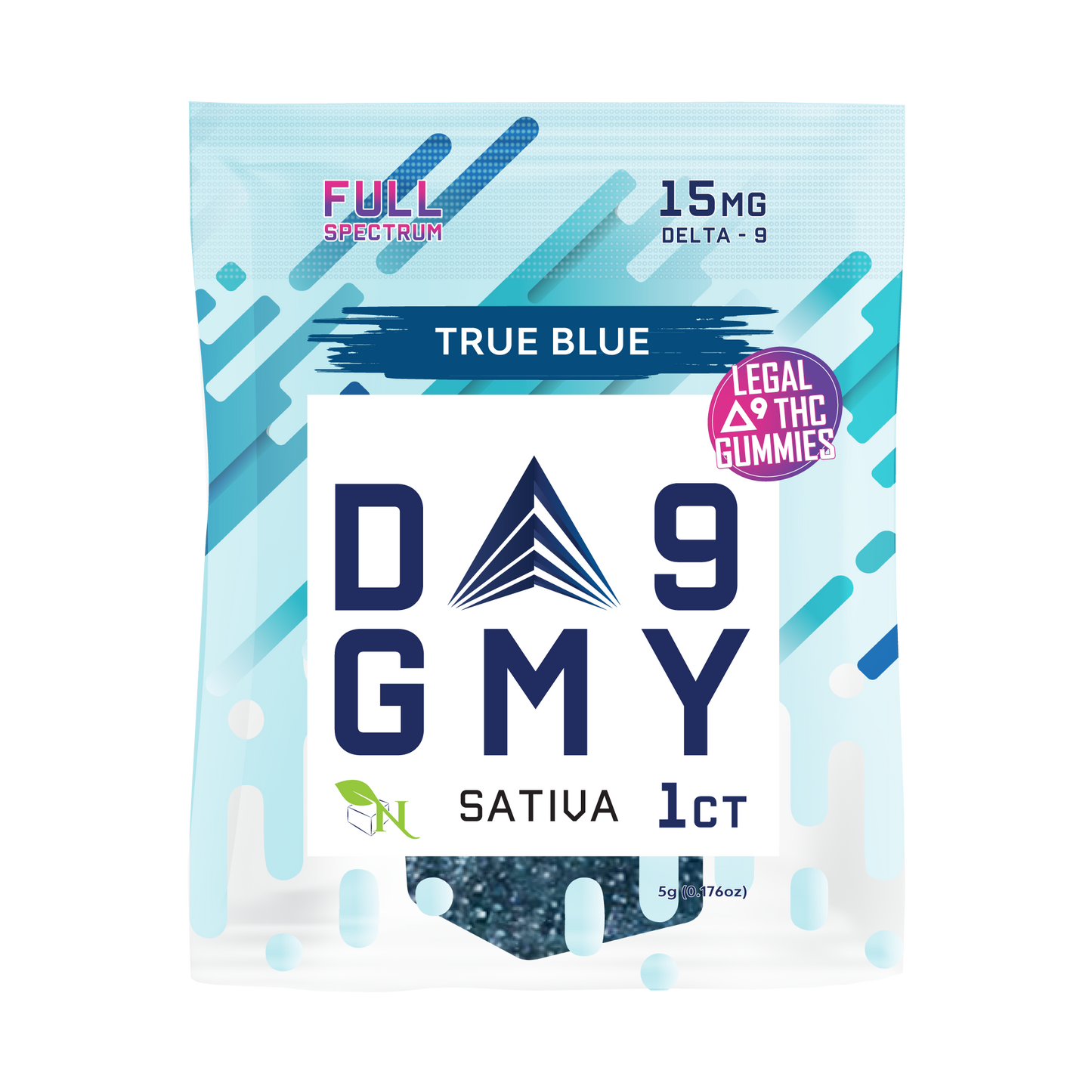 AGFN DELTA 9 THC GUMMIES Single Serve I 1ct