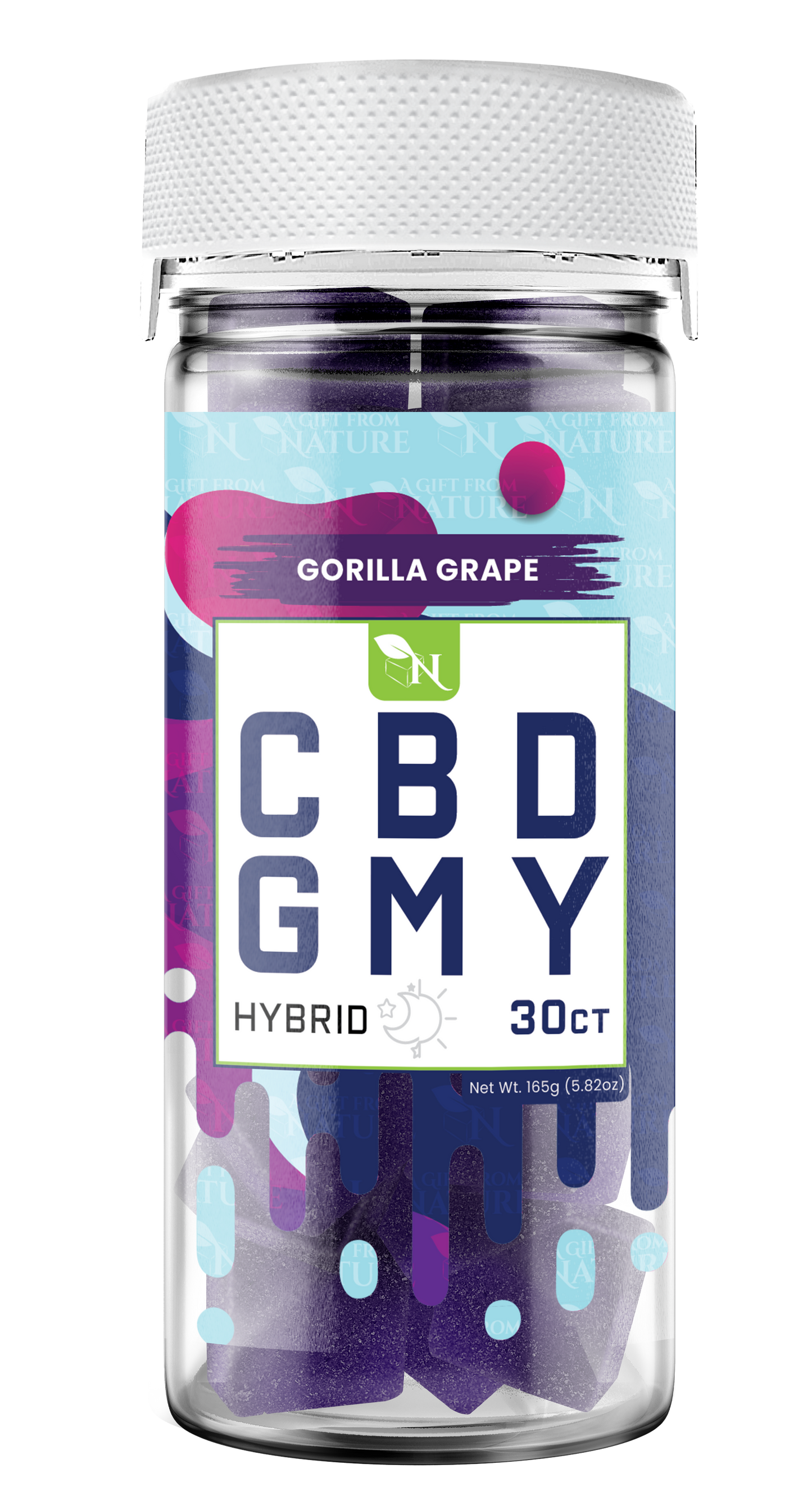AGFN CBD GMY CBD Gummies I 1500MG/30ct/Jar