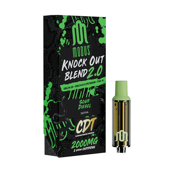 MODUS Knockout Blend 2.0 Vape Cartridge I 2000MG