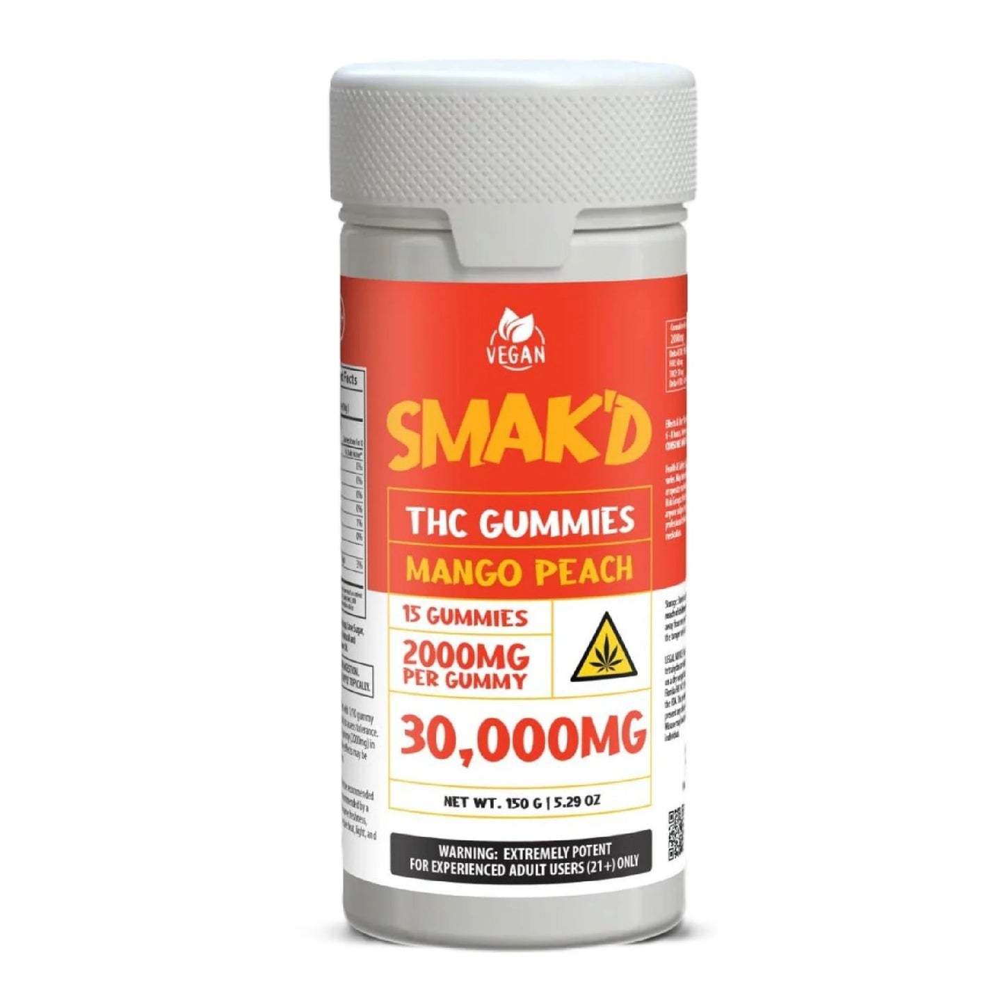 Smak'd THC Gummies 30000mg (15PCS/1000MG)