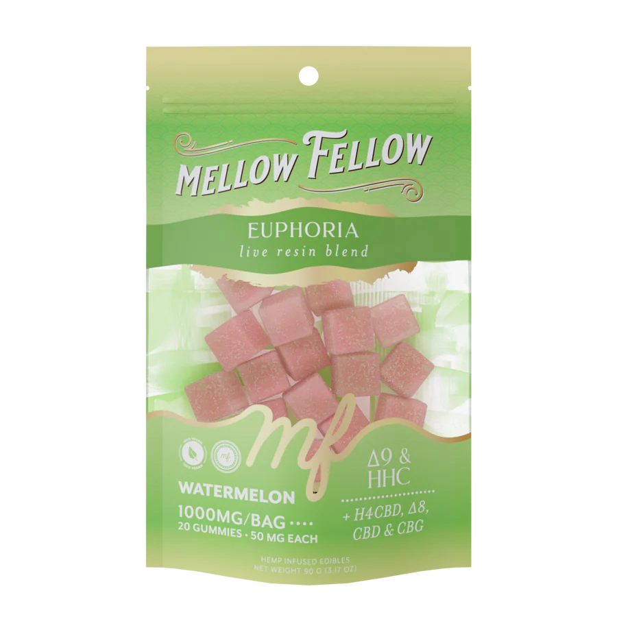 Mellow Fellow Live Resin M-Fusion Edibles 1000mg