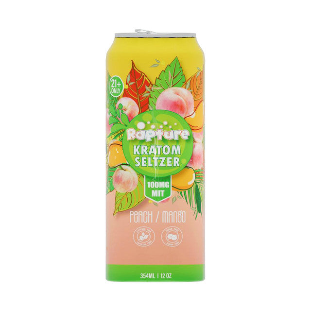 Rapture Kratom Infused 12oz Seltzer Drink 100MG