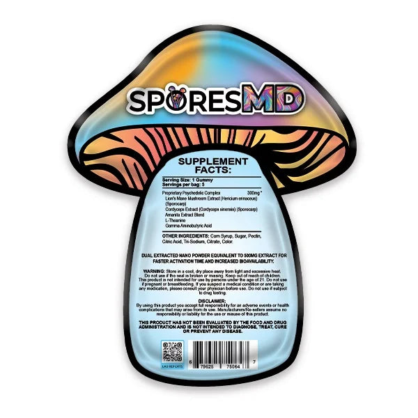 SporesMD Mushroom Gummies | 1500mg