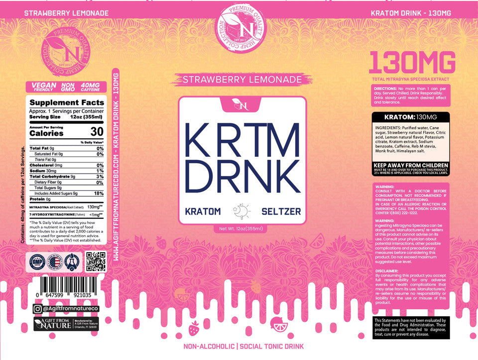 AGFN KRATOM SELTZER I 80 MIT