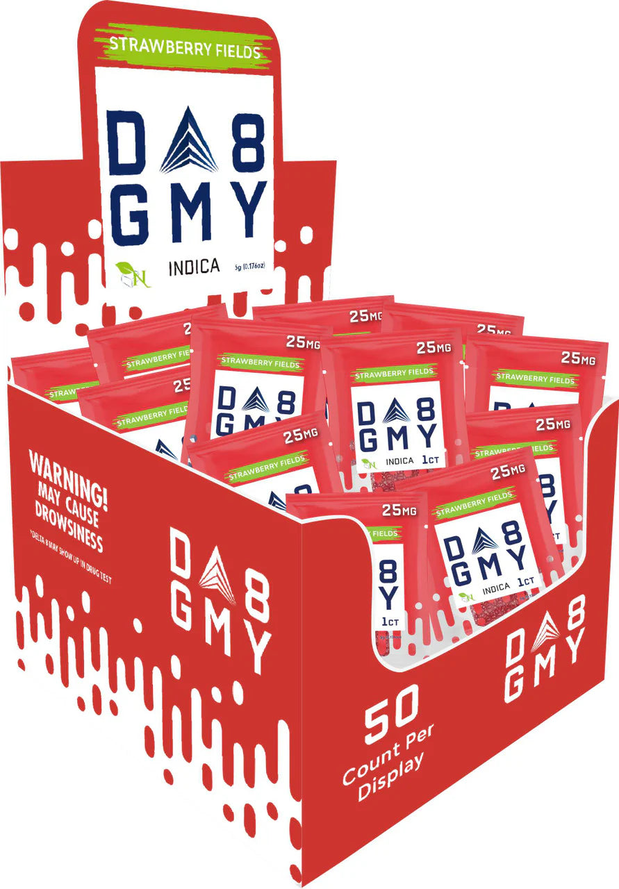 AGFN D8 GMY Delta-8 THC Single Serve Gummies I 1ct