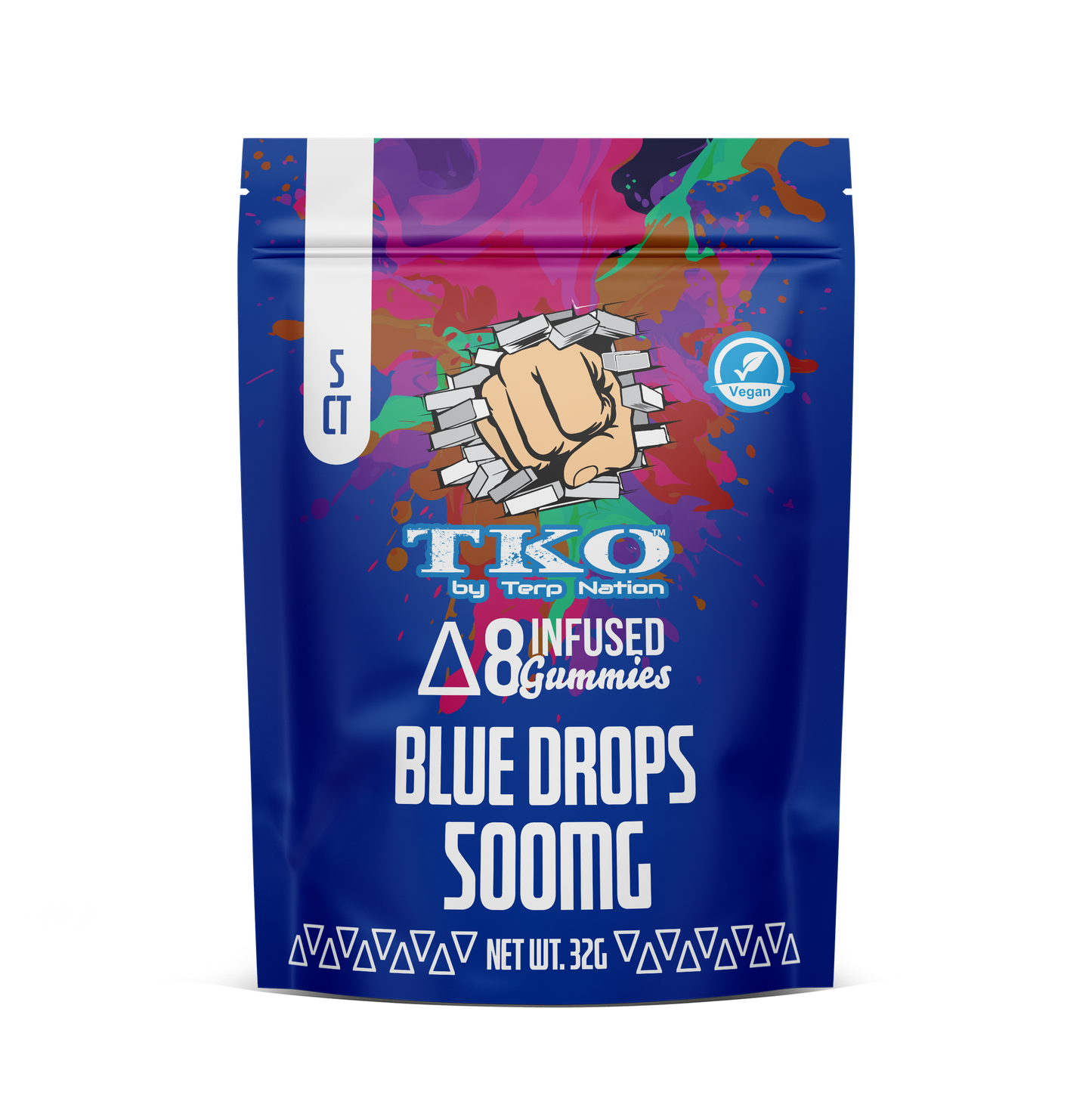 TKO Delta 8 Infused THC Gummies I 500mg