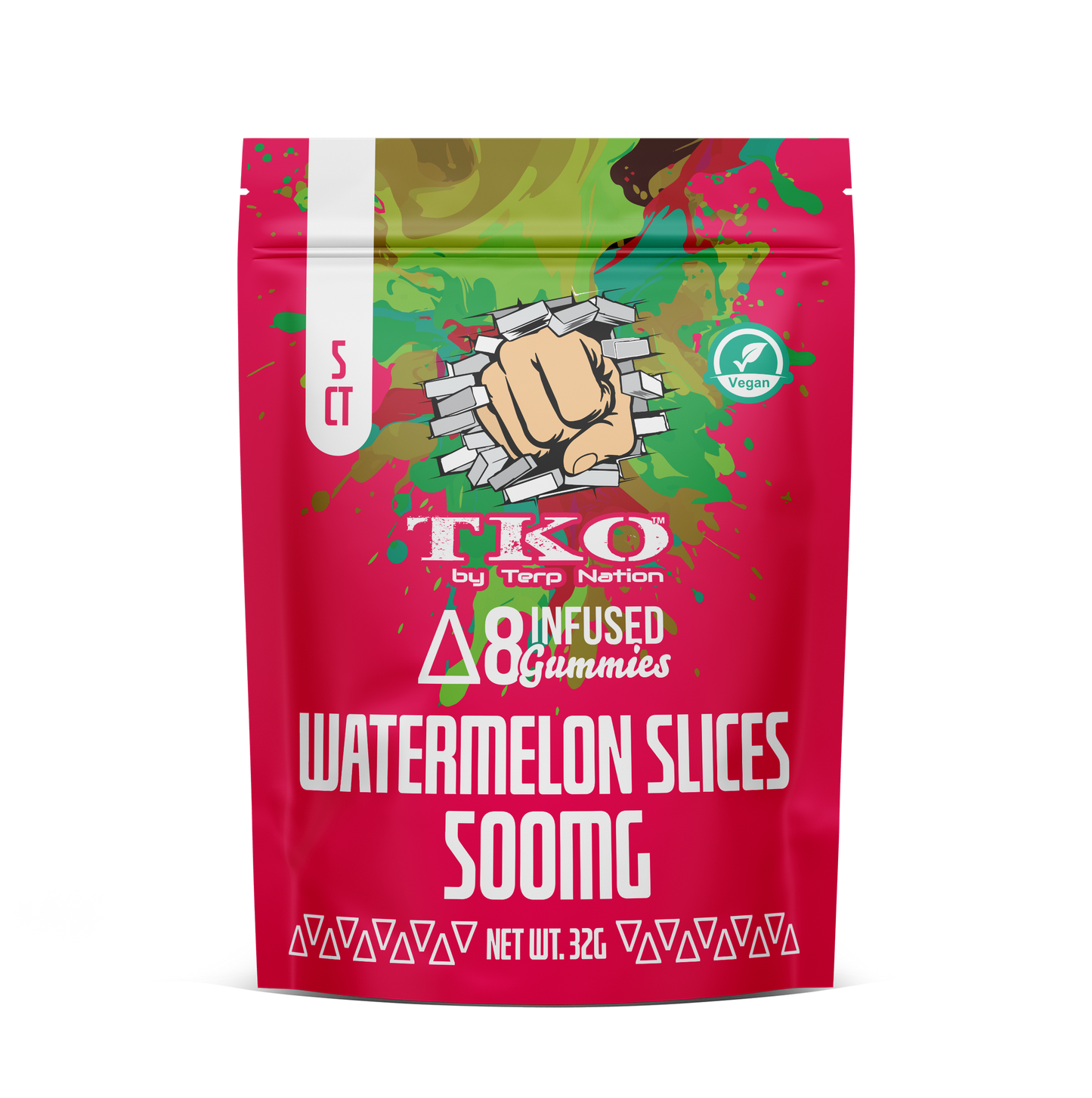 TKO Delta 8 Infused THC Gummies I 500mg