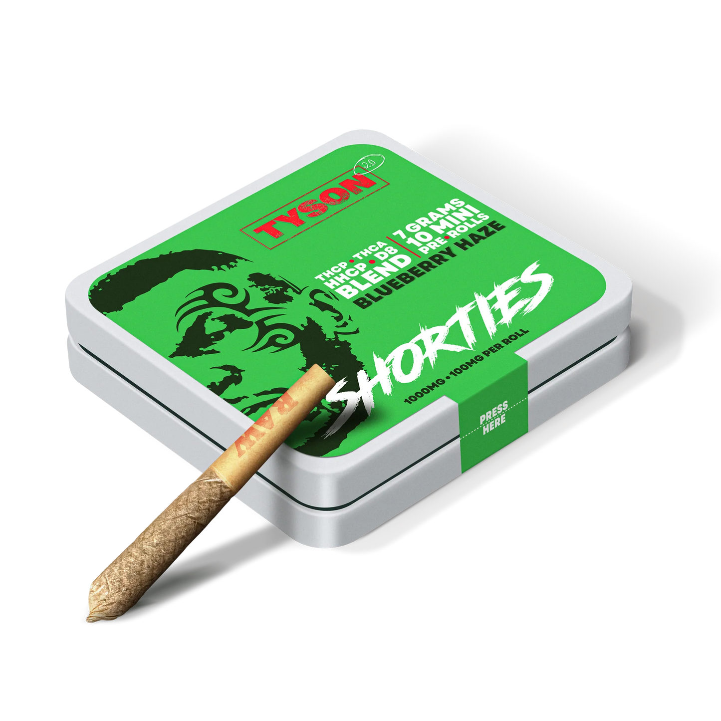Tyson 2.0 THC-P Blend Shorties Mini Pre-Rolls | 10 Count