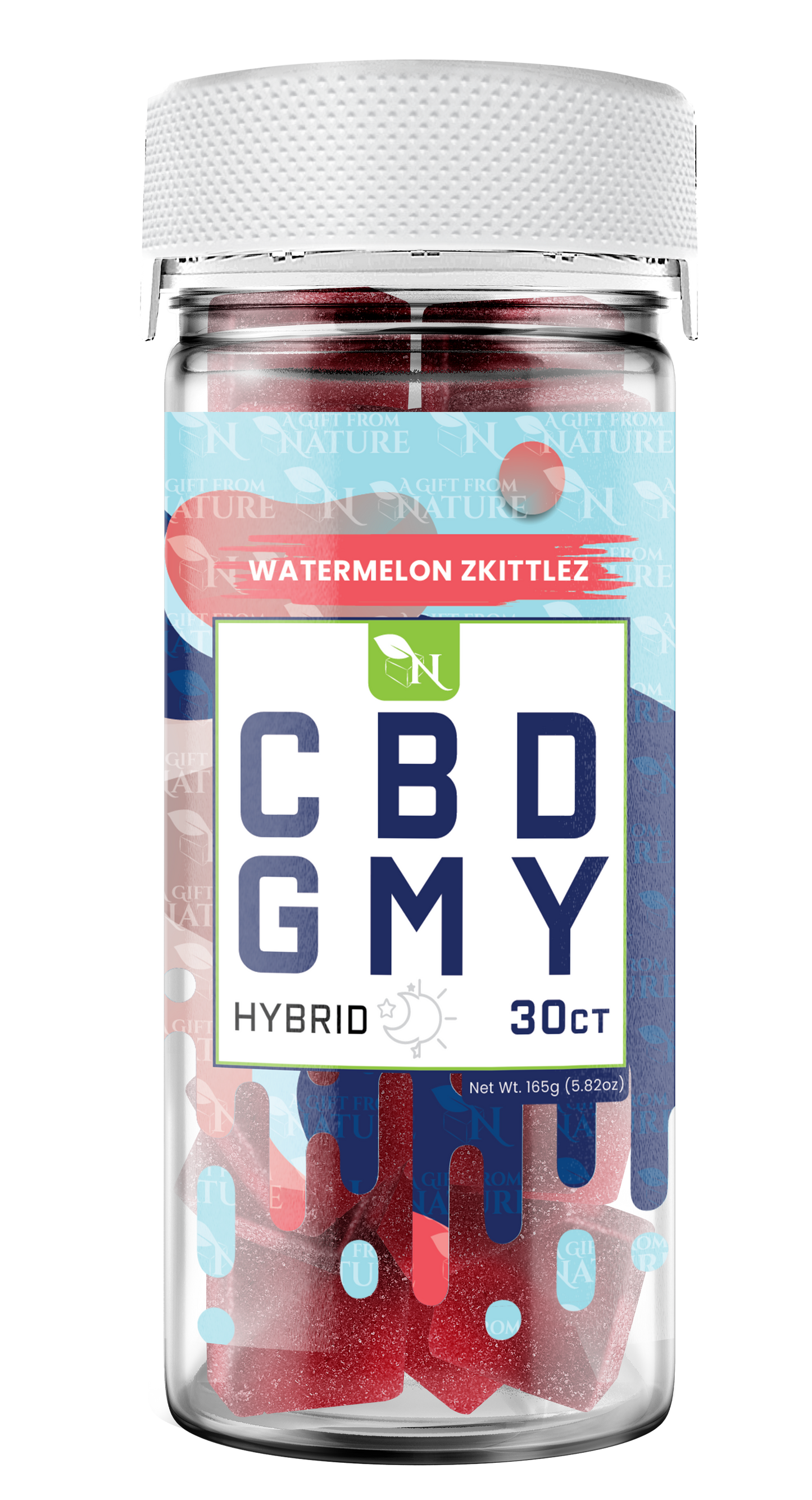 AGFN CBD GMY CBD Gummies I 1500MG/30ct/Jar