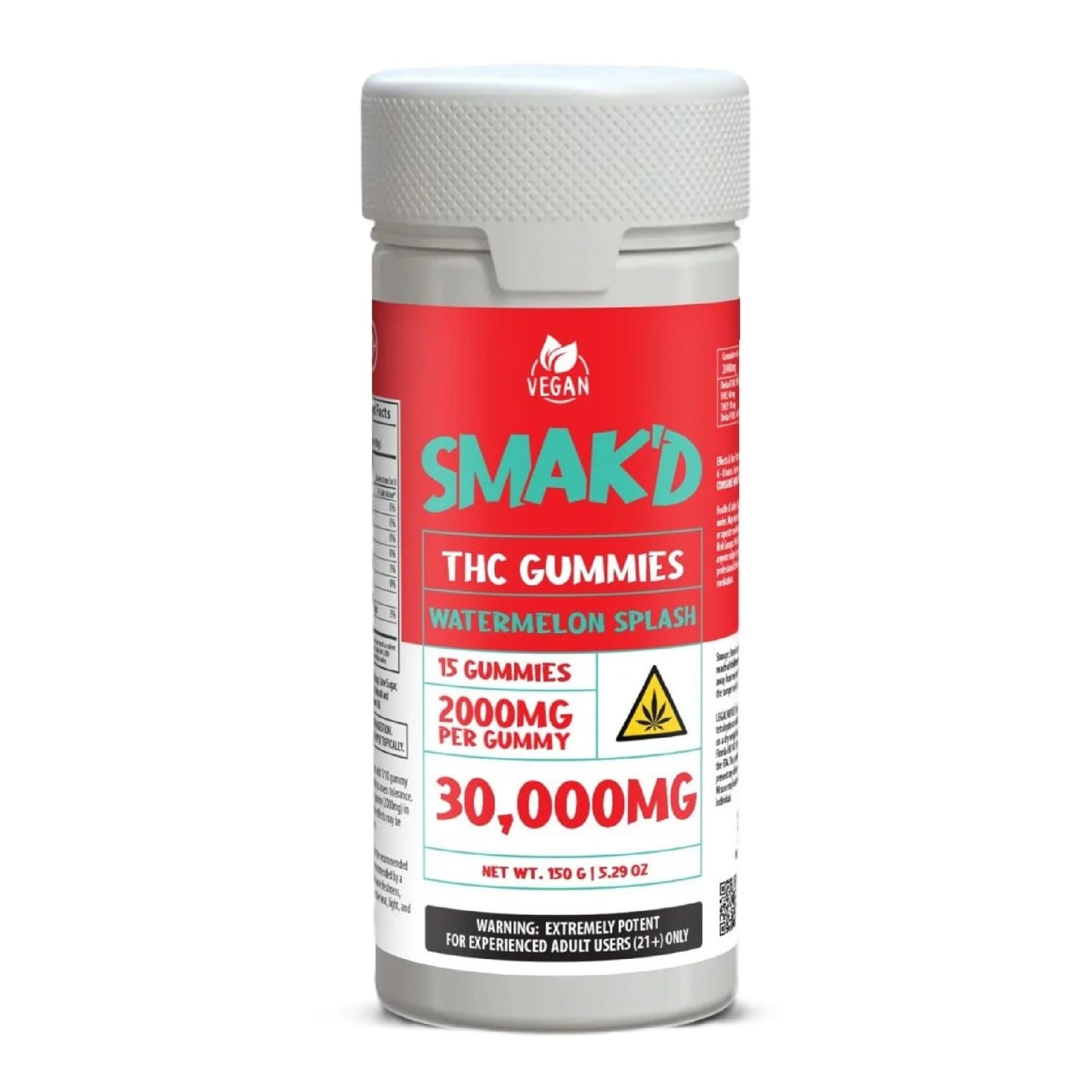 Smak'd THC Gummies 30000mg (15PCS/1000MG)