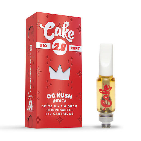 Cake Delta 8 THC 510 Replacement Cartridges l 2g