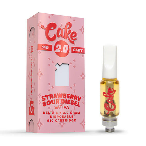 Cake Delta 8 THC 510 Replacement Cartridges l 2g