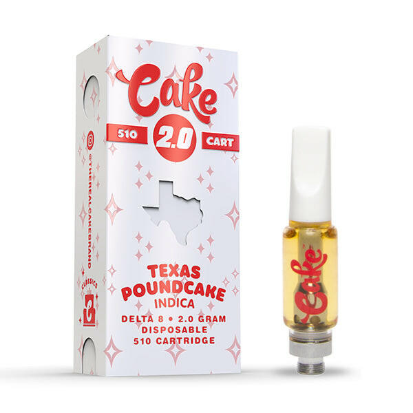 Cake Delta 8 THC 510 Replacement Cartridges l 2g