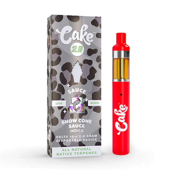 Cake Animal Print Live Resin Delta -10 THC Disposable Vape | 2G