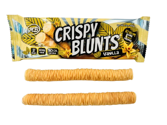 Crispy Blunts Phyllo Dough Kratom/Kava Baklava Sticks I 2CT