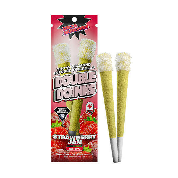 Delta Munchies THC-A Double Doinks | 2 Pack