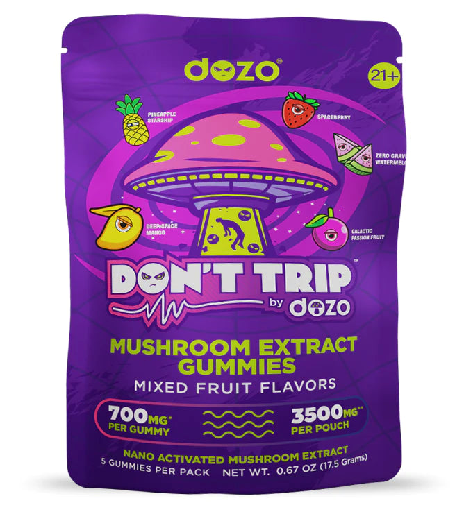 DOZO - DON'T TRIP MUSHROOM THC-P Enriched GUMMIES I 3500MG
