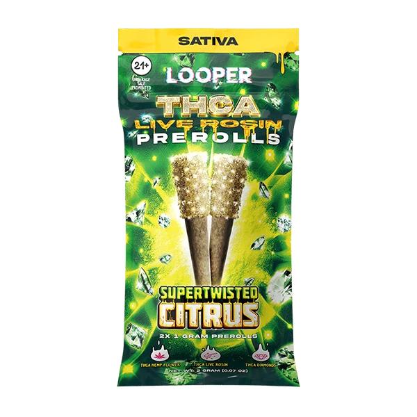Looper Live Rosin Pre-Rolls 1000MG