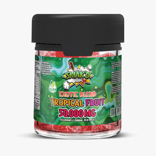 SMAK'D EXOTIC BLEND GUMMIES I 50,000mg