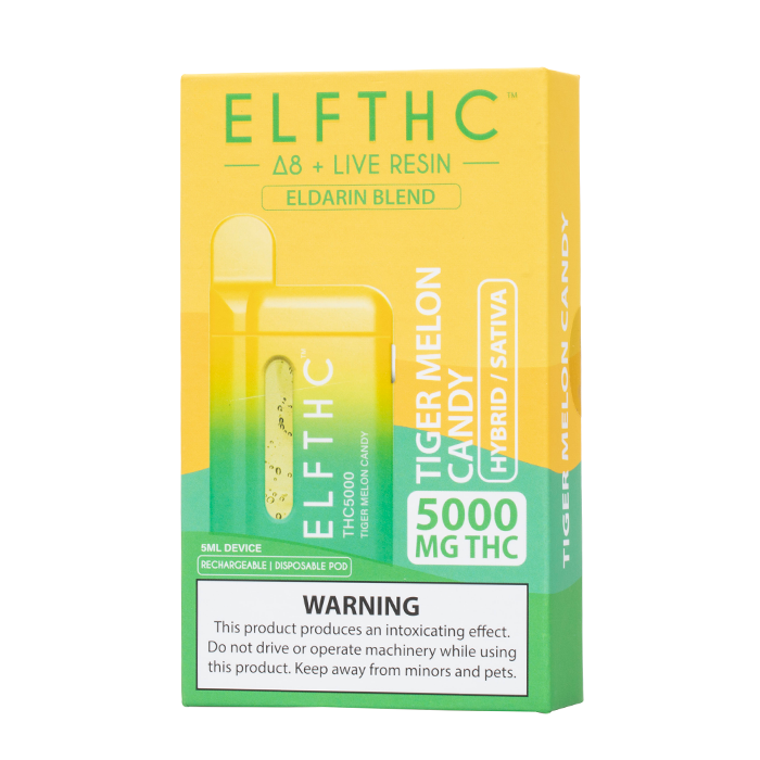 ELF THC ELDARIN BLEND THC DISPOSABLE VAPE I 5gm