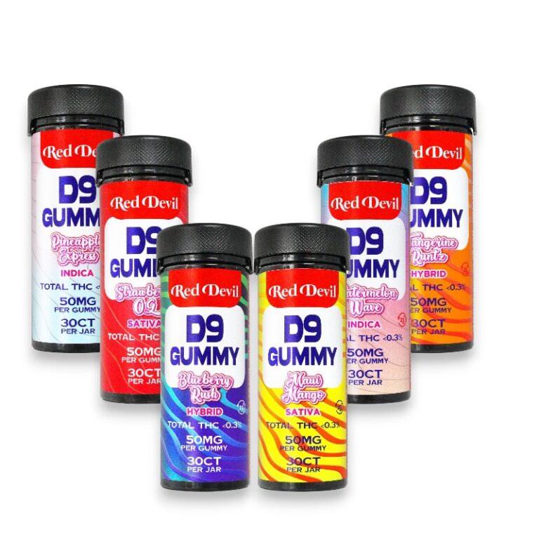 RED DEVIL D9 GUMMIES 1050MG I 30CT