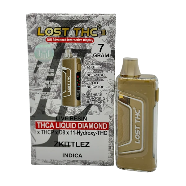 Lost THC Liquid Diamond THCa 7G Disposable Vape