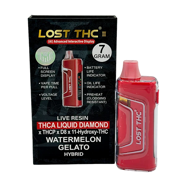 Lost THC Liquid Diamond THCa 7G Disposable Vape