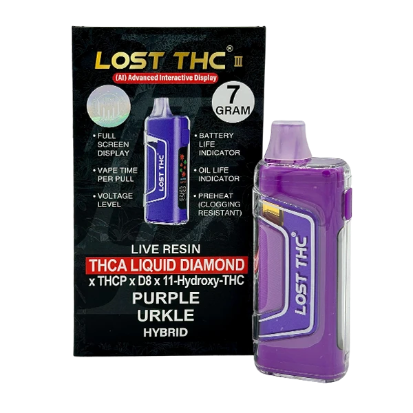 Lost THC Liquid Diamond THCa 7G Disposable Vape