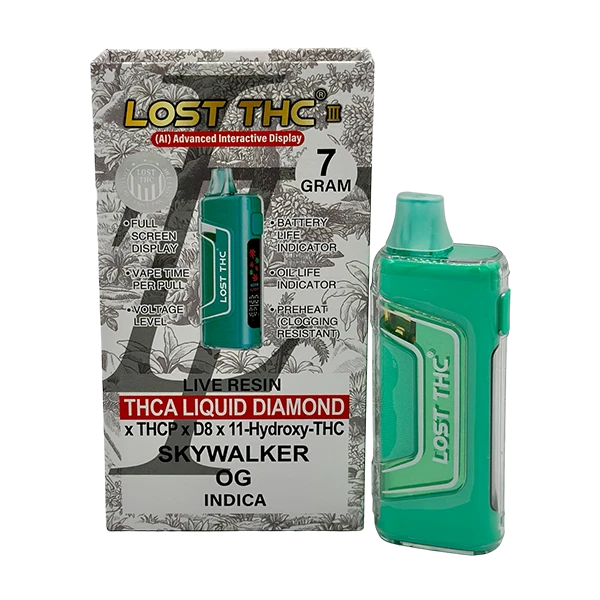 Lost THC Liquid Diamond THCa 7G Disposable Vape
