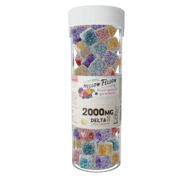 Mellow Fellow M-Fusions Delta 8 THC Gummies I 2000mg