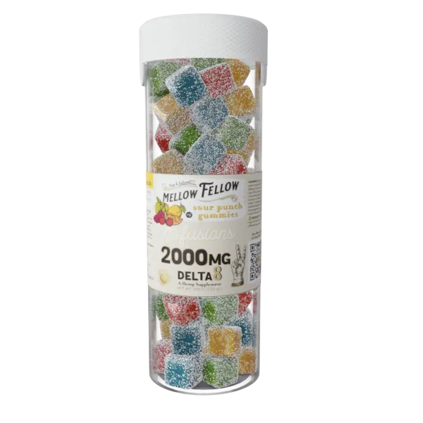 Mellow Fellow M-Fusions Delta 8 THC Gummies I 2000mg