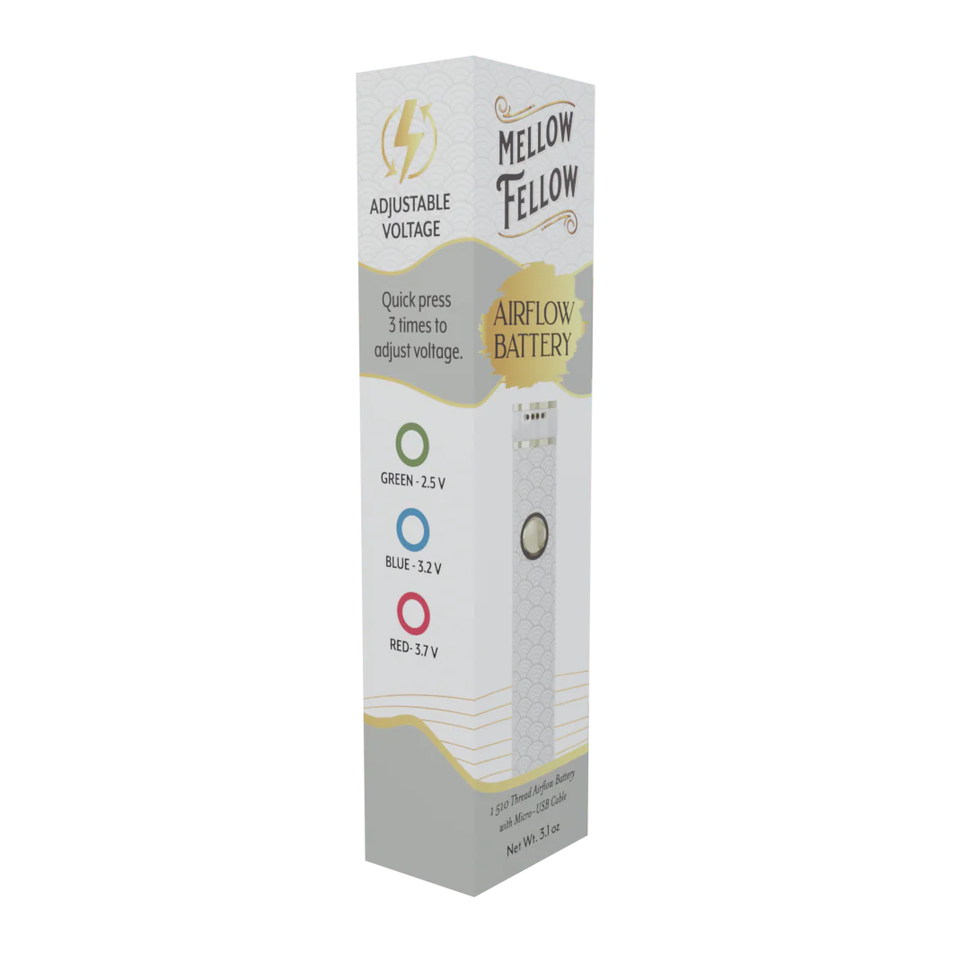 Mellow Fellow Premium Air Flow 510 Thread Replacement Battery